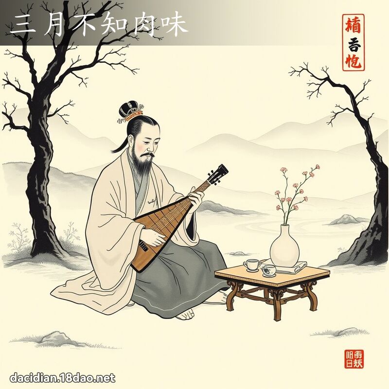 三月不知肉味 配图