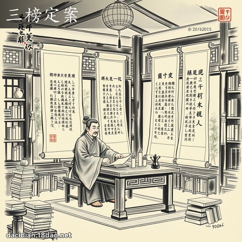 三榜定案 配图