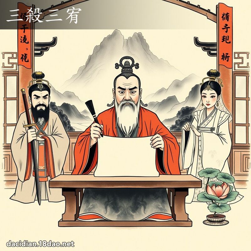 三杀三宥 配图
