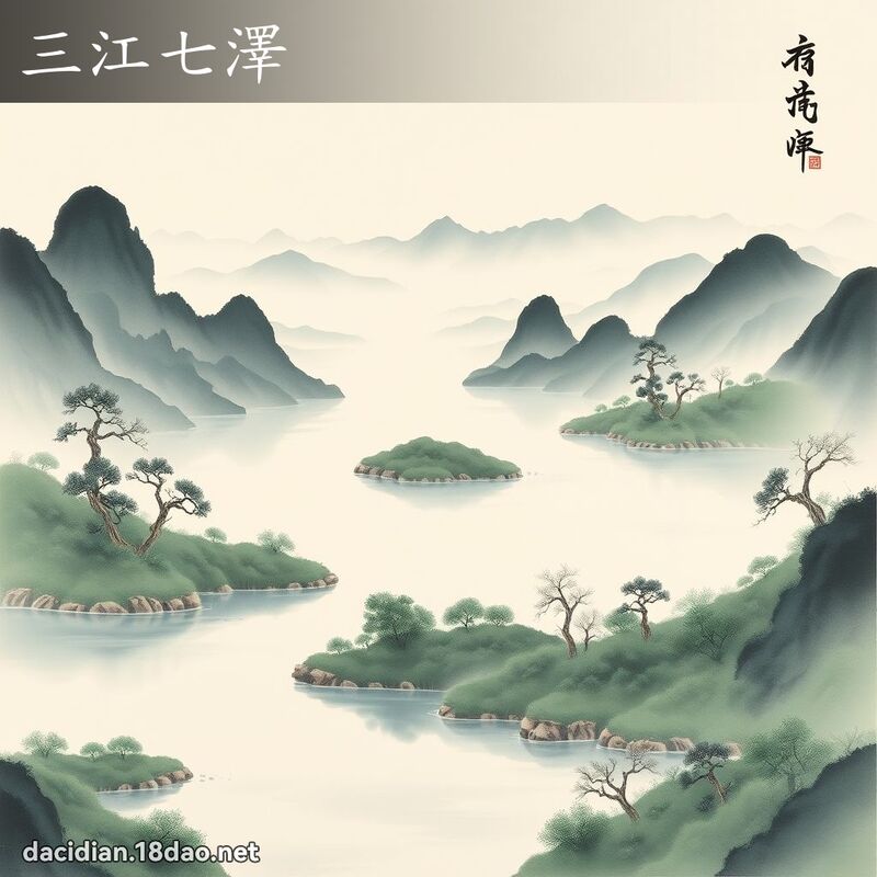三江七泽 配图
