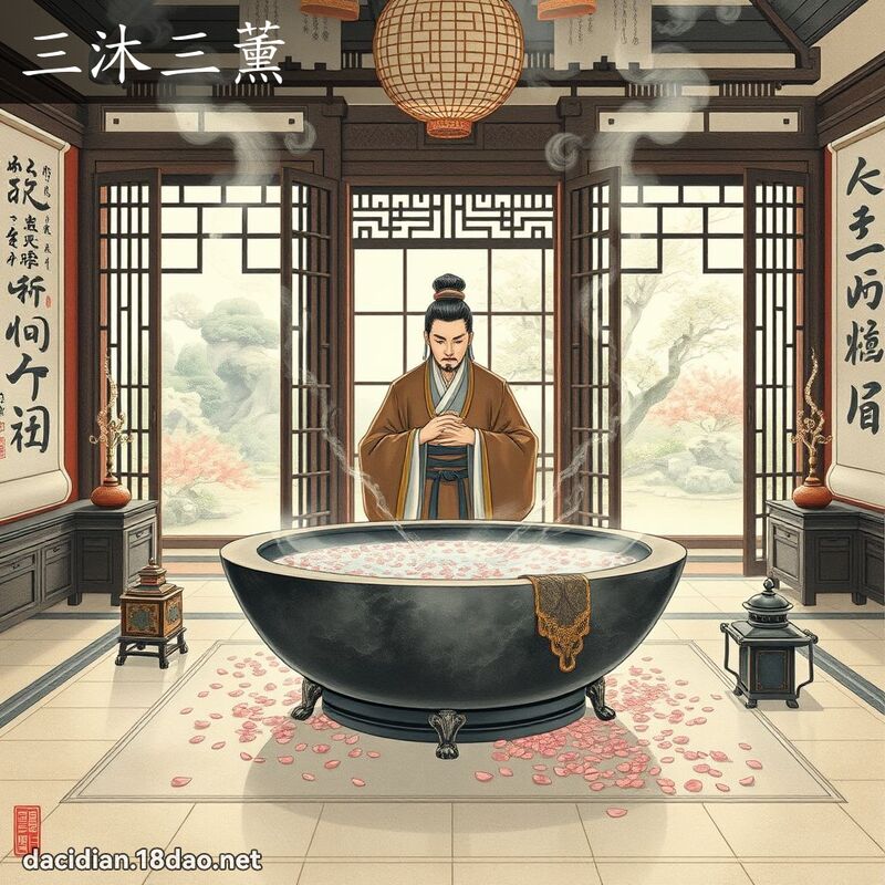 三沐三薰 配图
