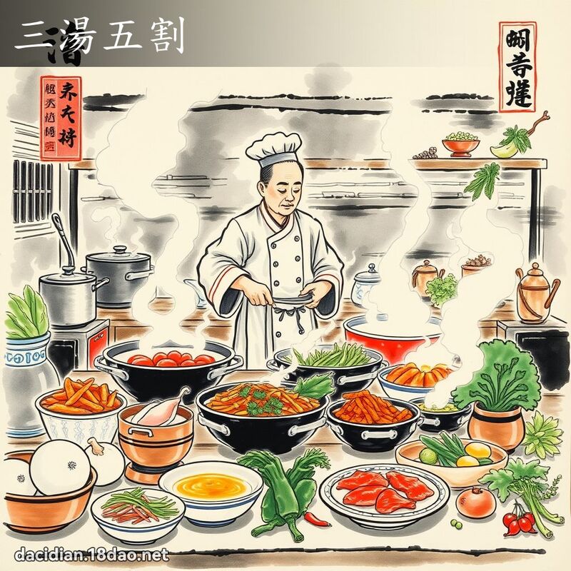 三汤五割 配图
