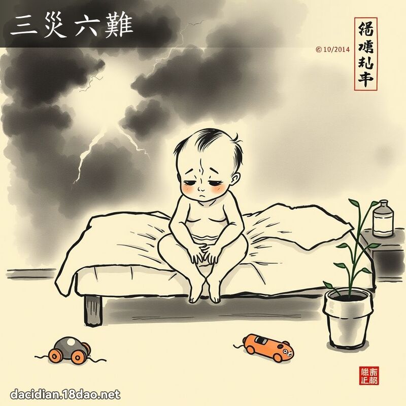 三灾六难 配图
