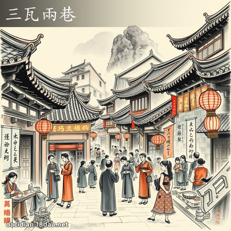 三瓦两巷 配图