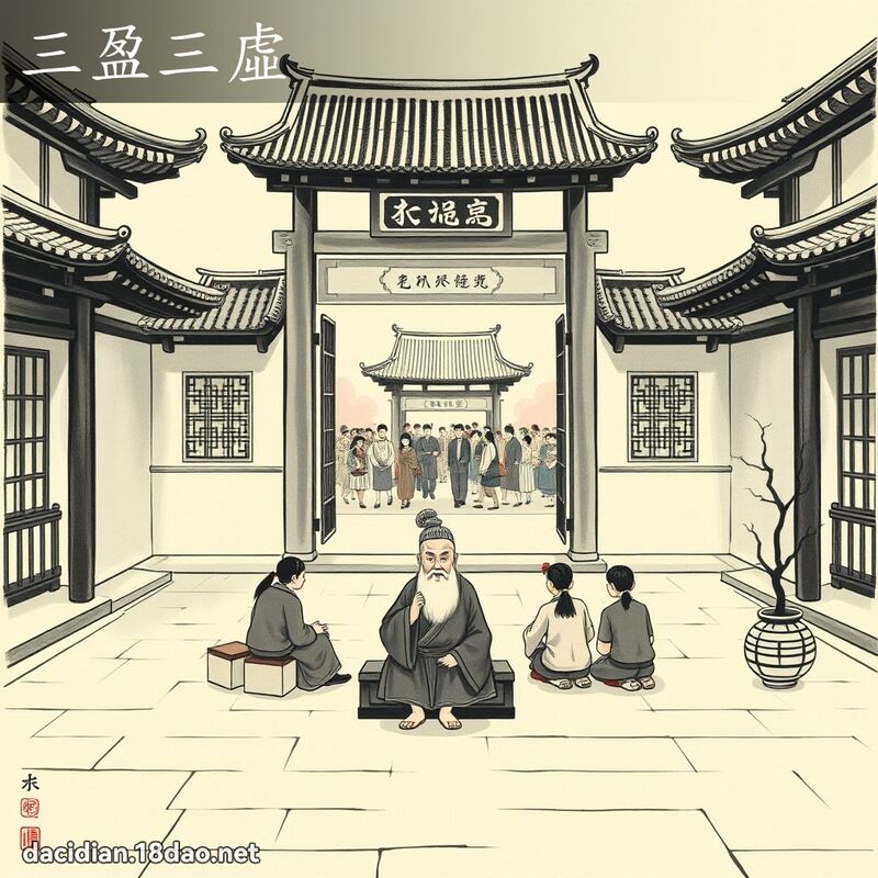 三盈三虚 配图