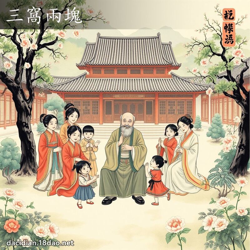三窝两块 配图