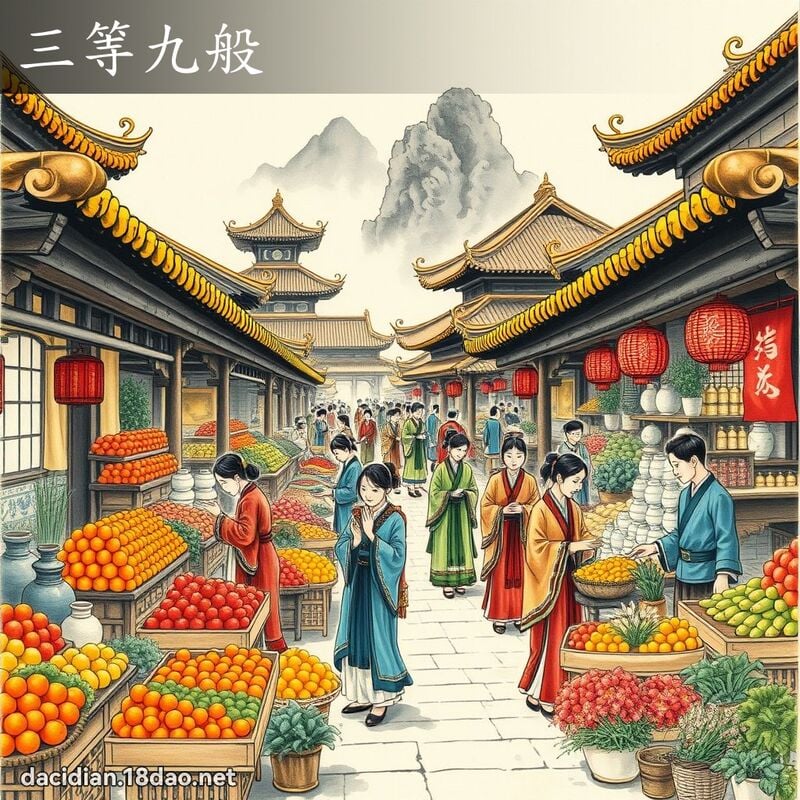 三等九般 配图