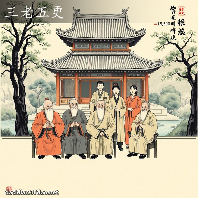 三老五更 配图