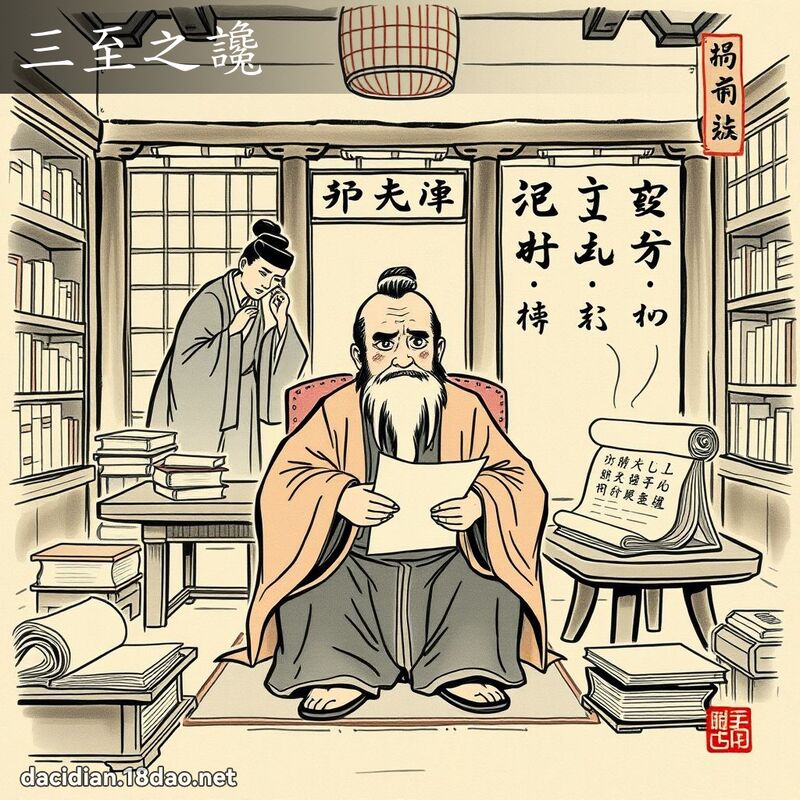 三至之谗 配图