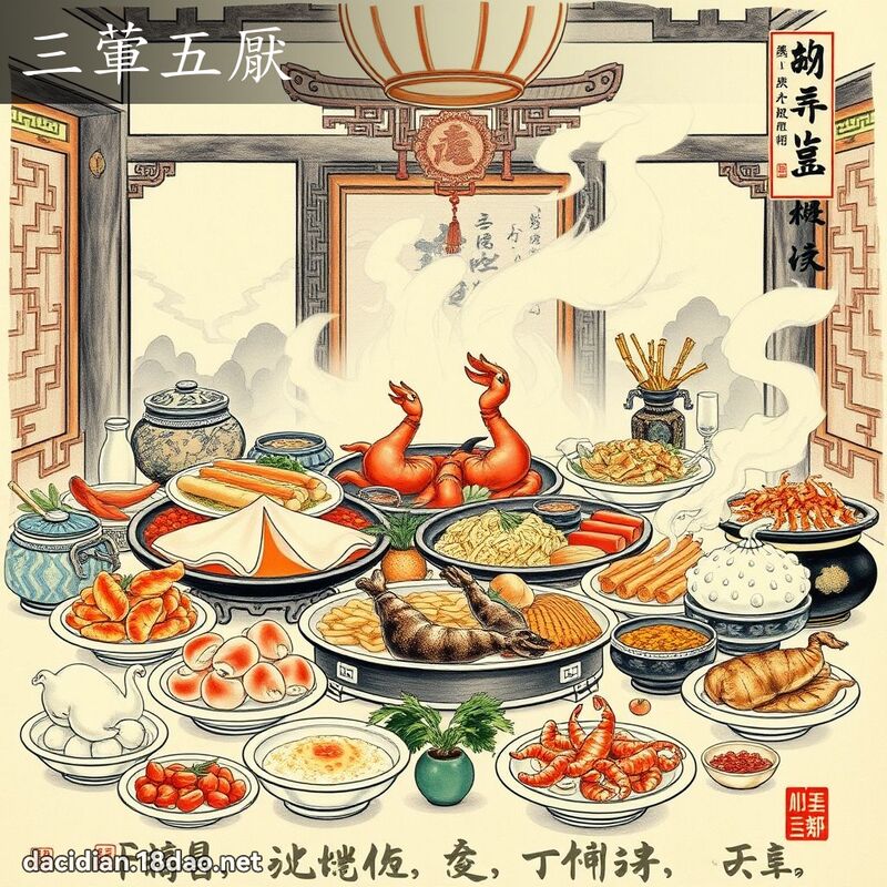 三荤五厌 配图