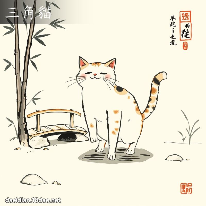 三角猫 配图