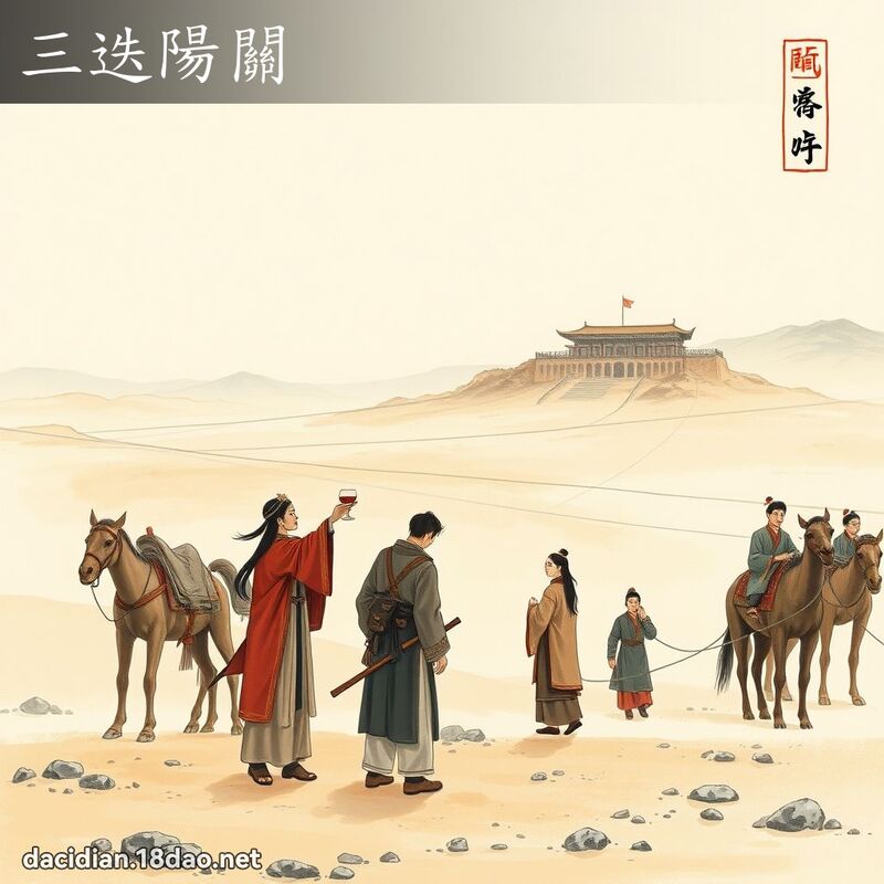 三迭阳关 配图