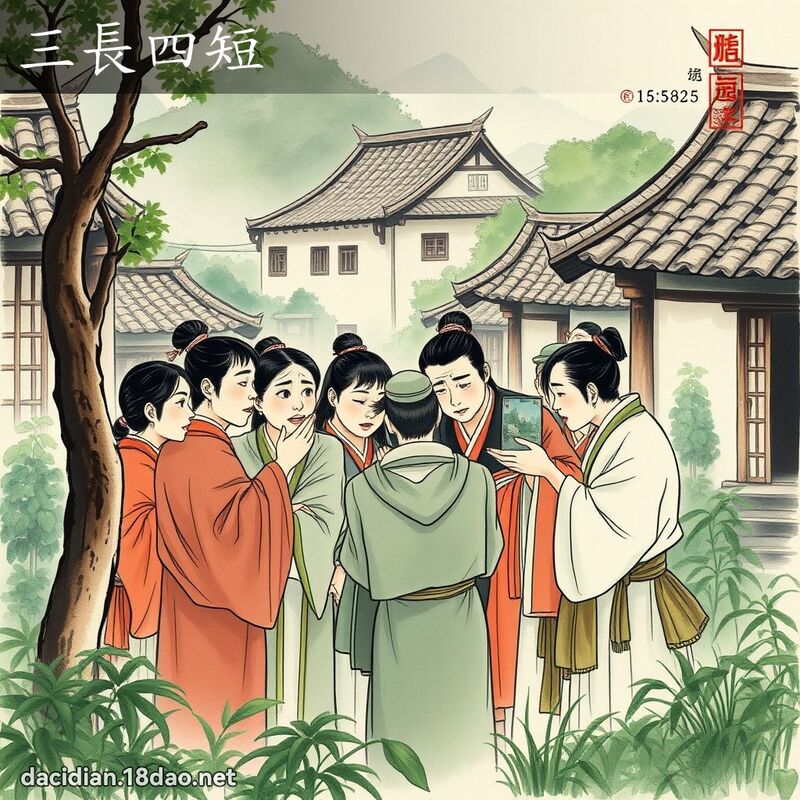 三长四短 配图