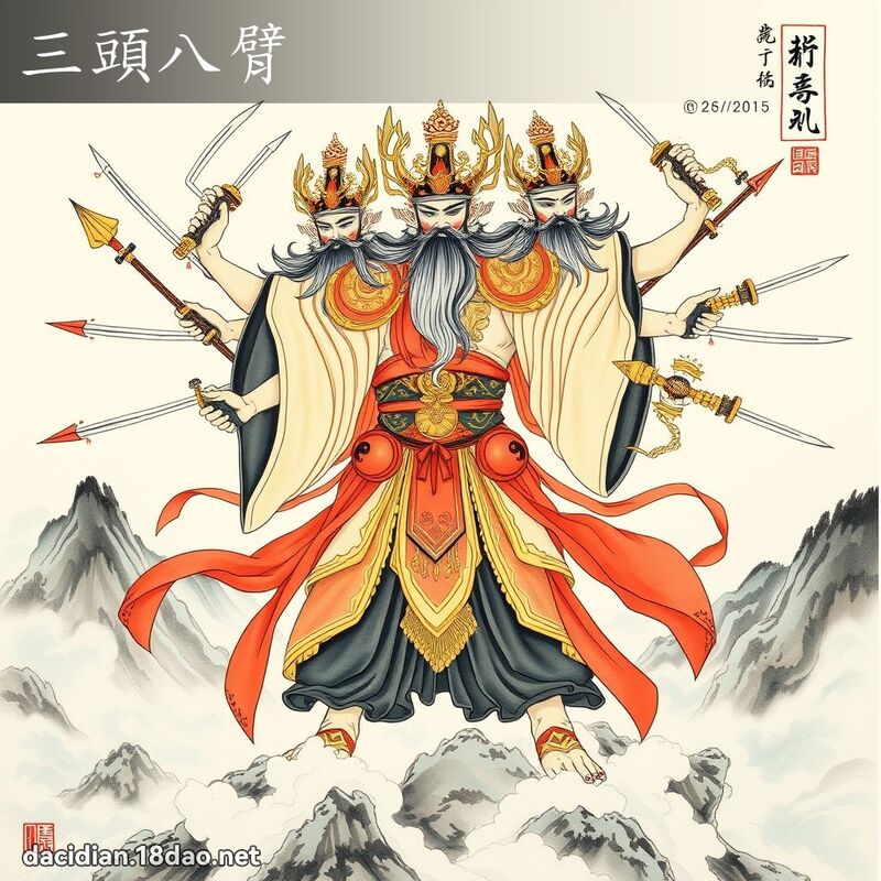三头八臂 配图