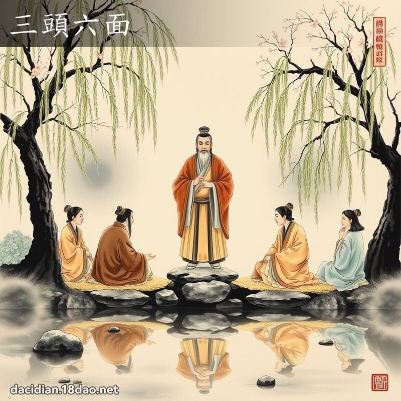 三头六面 配图