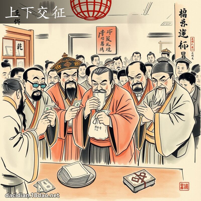 上下交征 配图
