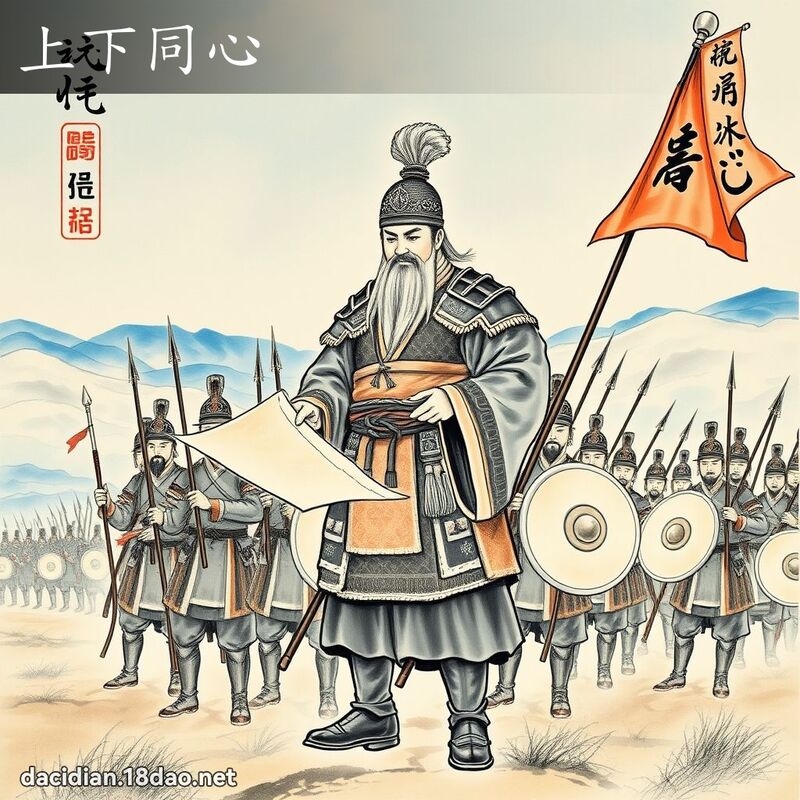 上下同心 配图