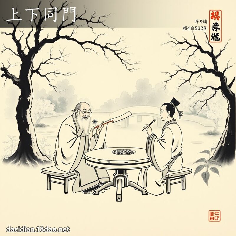 上下同门 配图