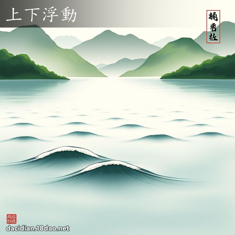 上下浮动 配图