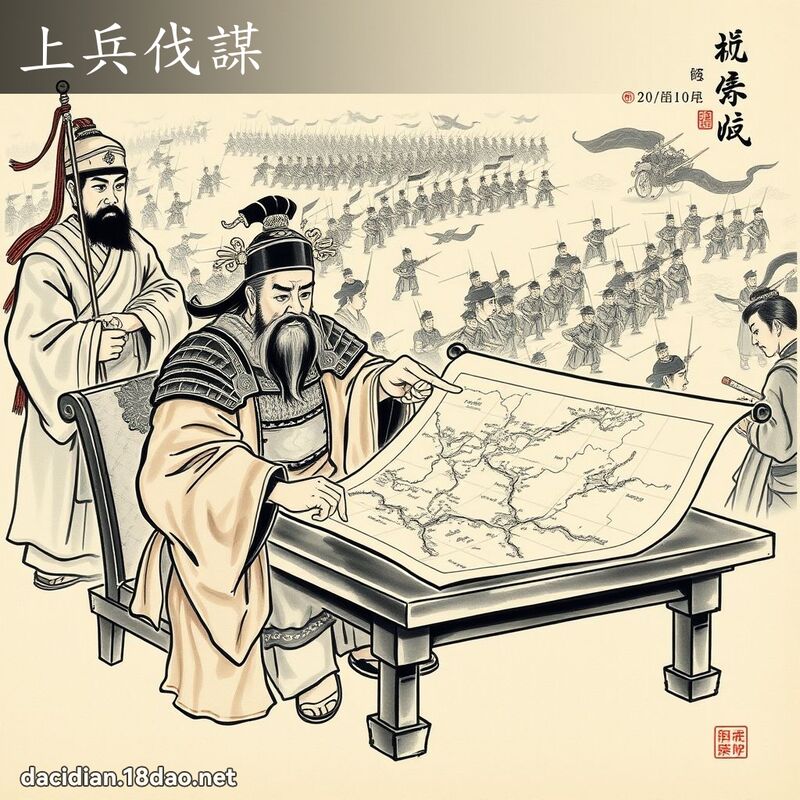 上兵伐谋 配图