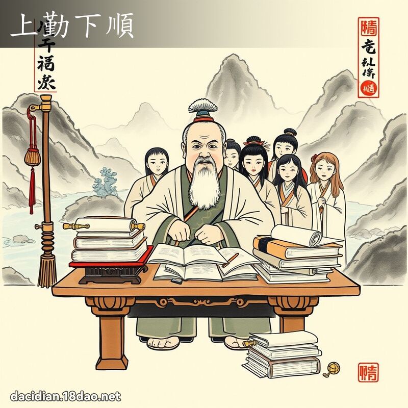 上勤下顺 配图