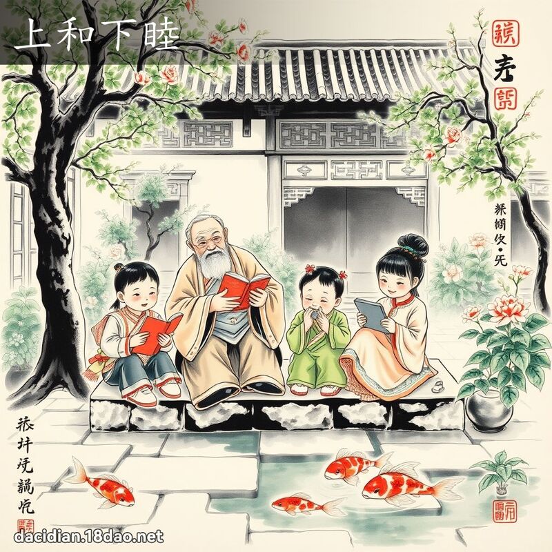 上和下睦 配图