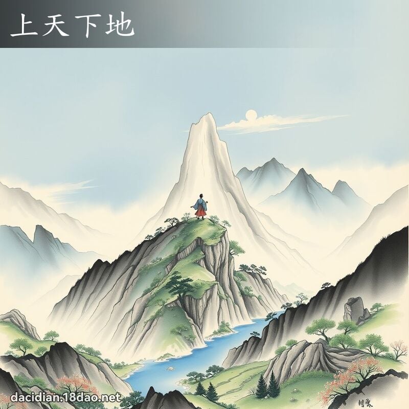 上天下地 配图