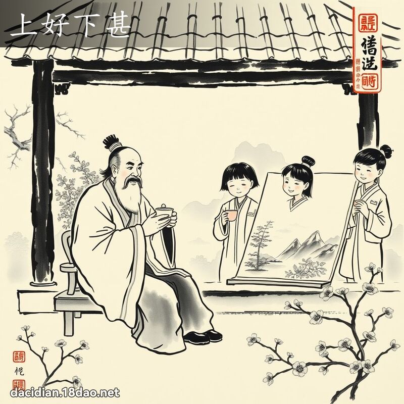 上好下甚 配图