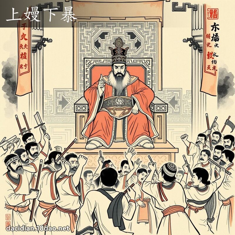 上嫚下暴 配图