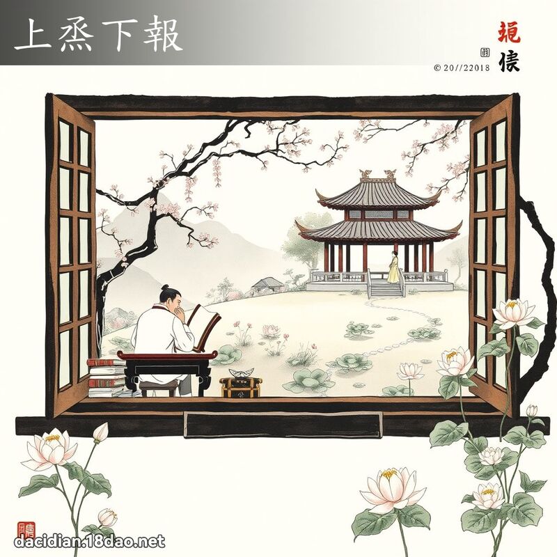 上烝下报 配图