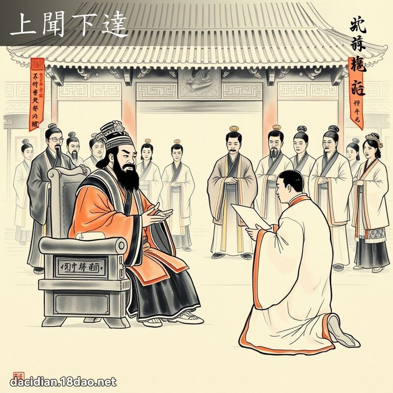 上闻下达 配图
