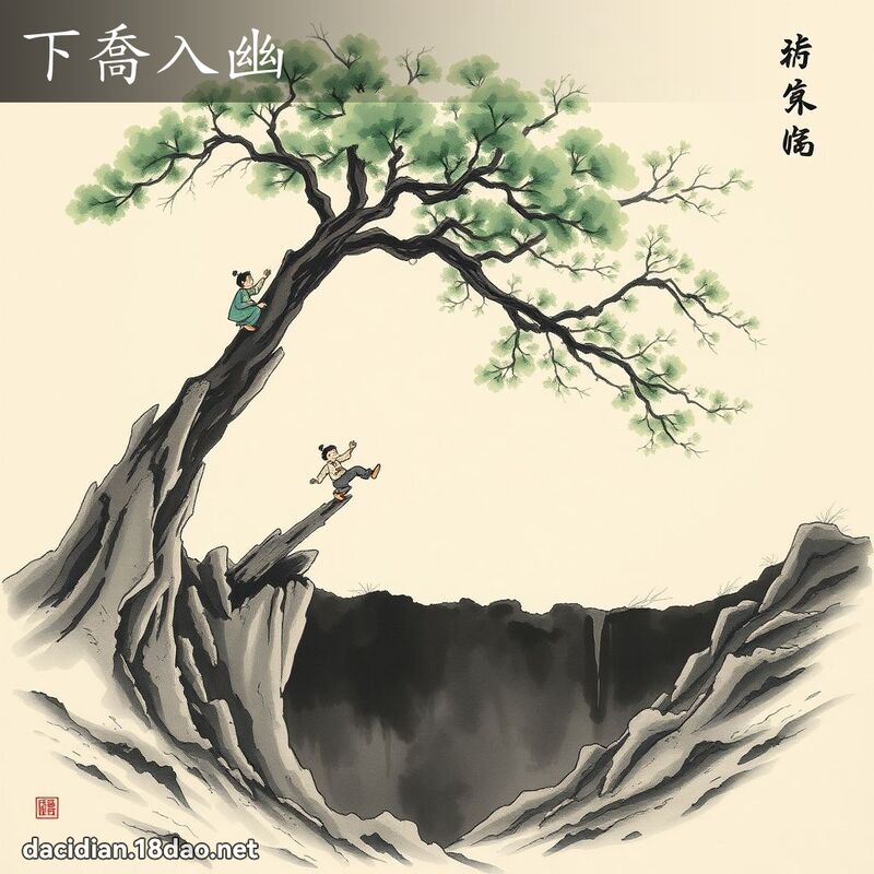 下乔入幽 配图
