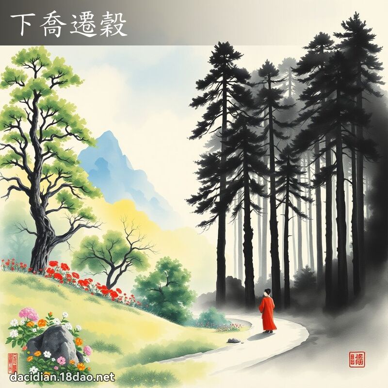 下乔迁谷 配图
