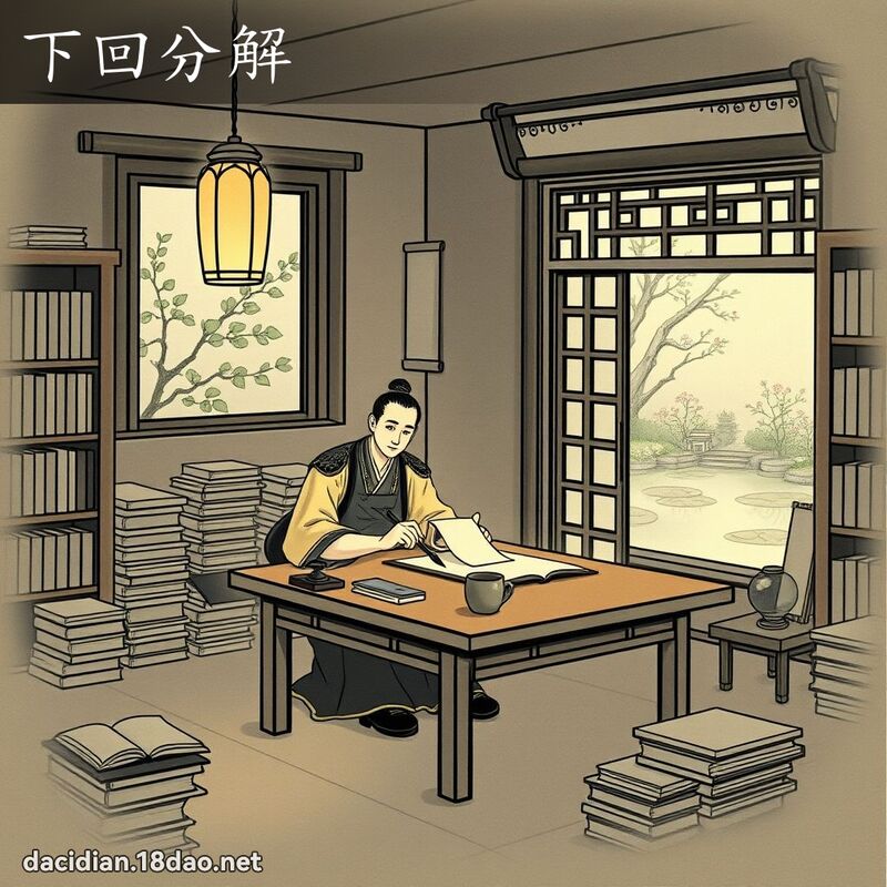 下回分解 配图