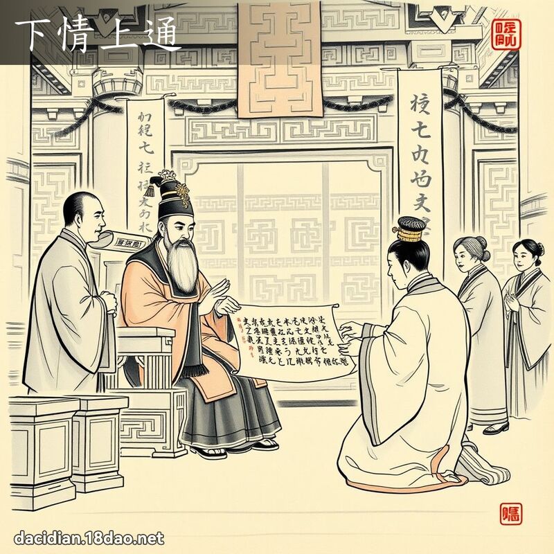 下情上通 配图