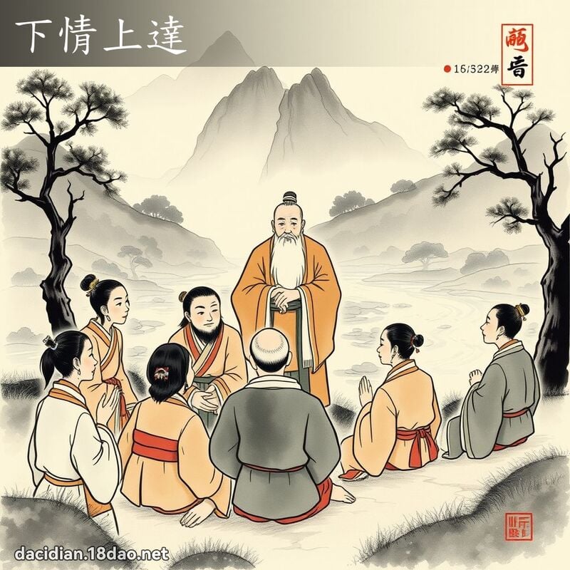 下情上达 配图