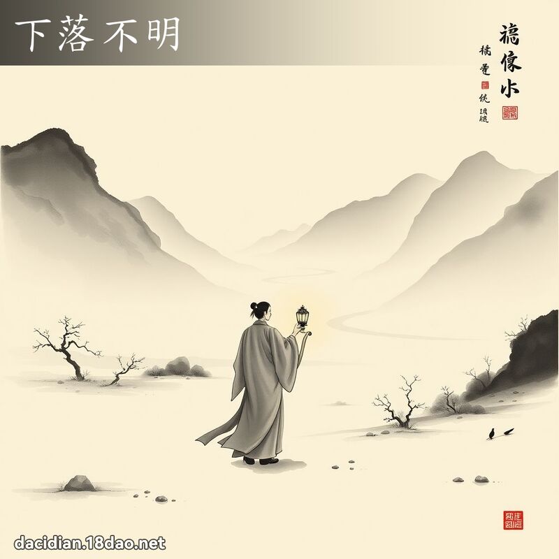 下落不明 配图