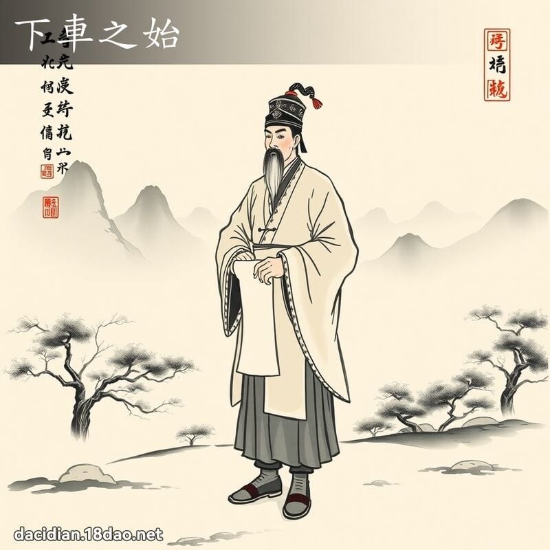 下车之始 配图