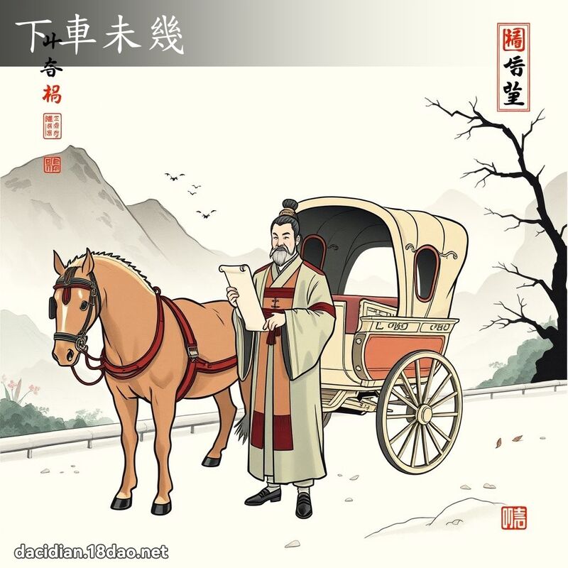下车未几 配图