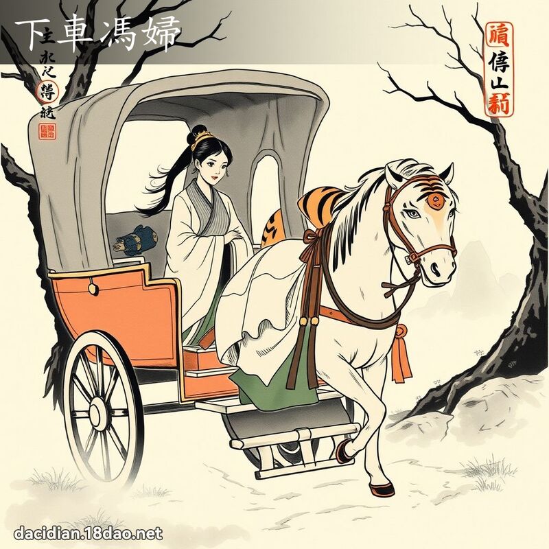 下车冯妇 配图