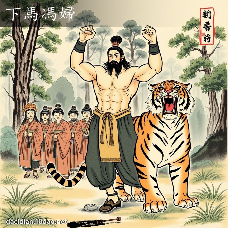 下马冯妇 配图