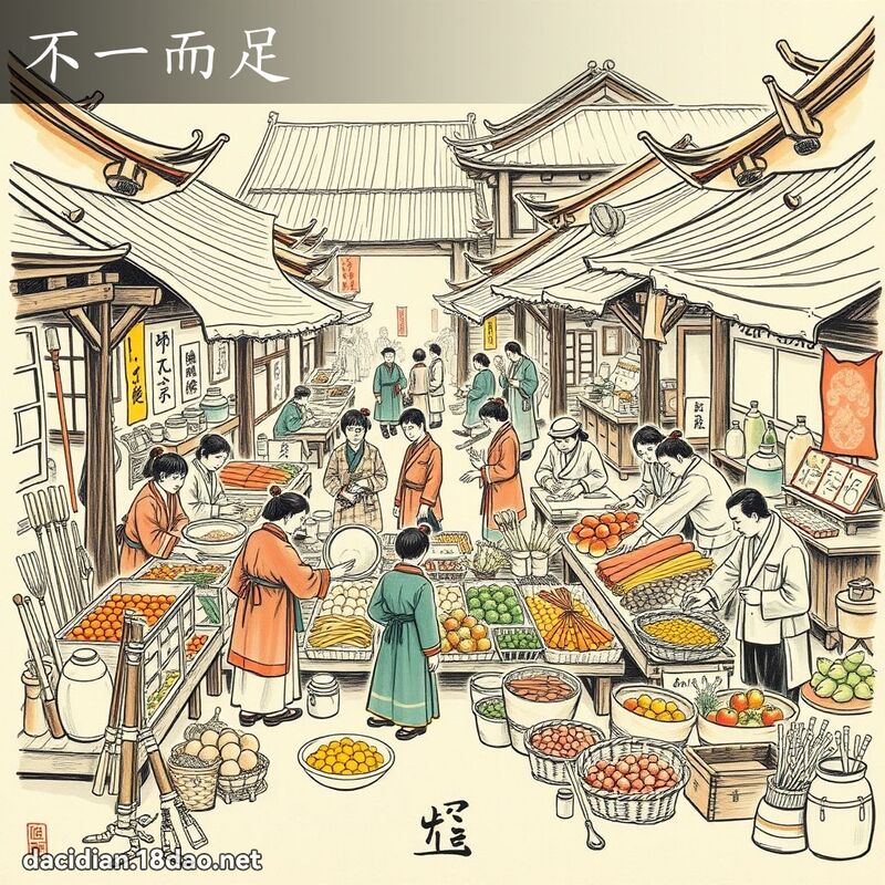 不一而足 配图