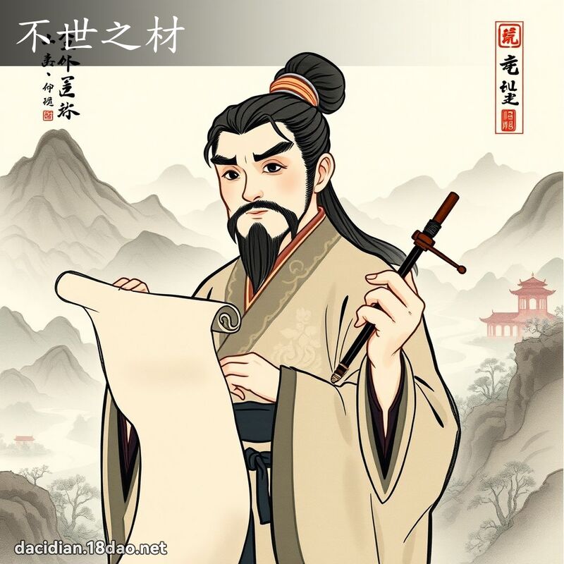 不世之材 配图