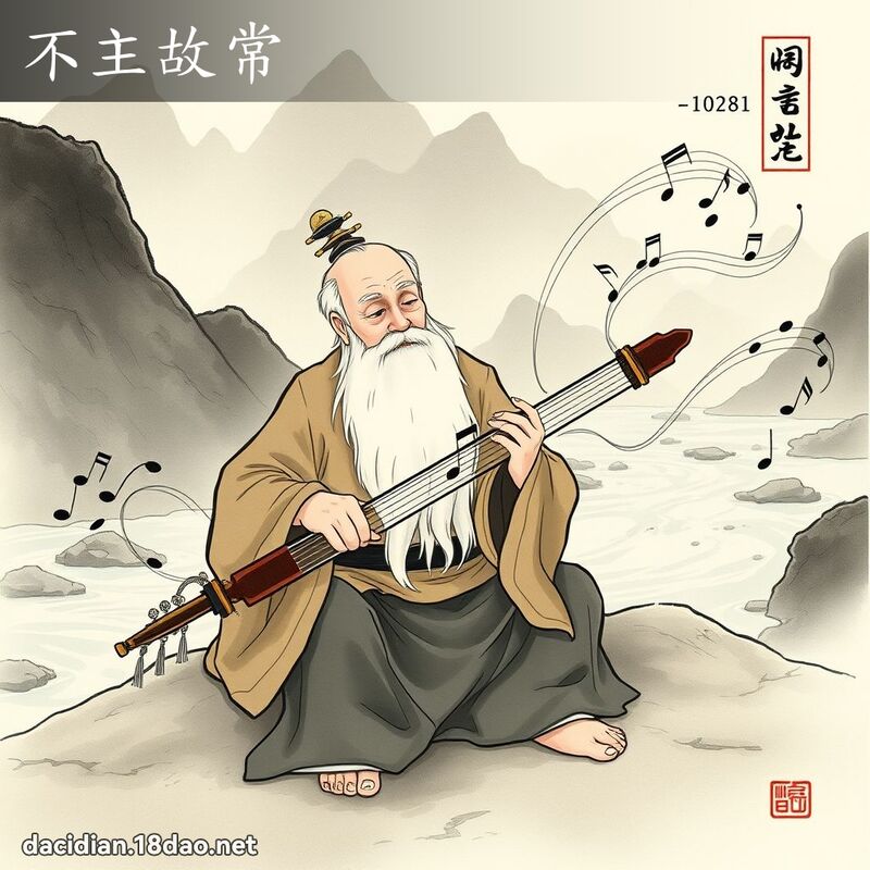 不主故常 配图