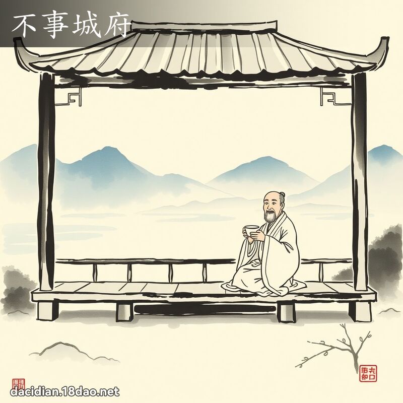 不事城府 配图