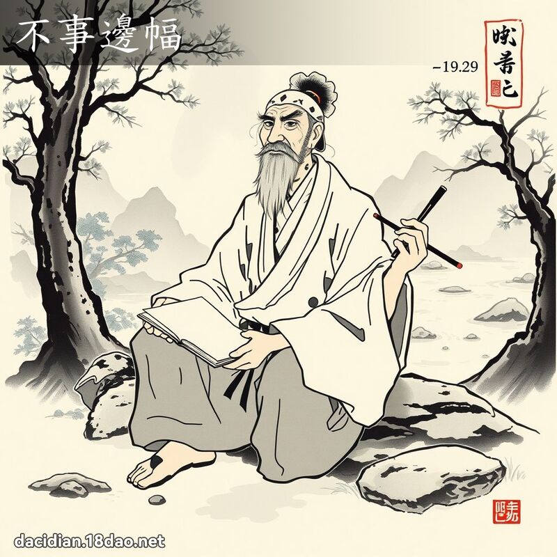 不事边幅 配图
