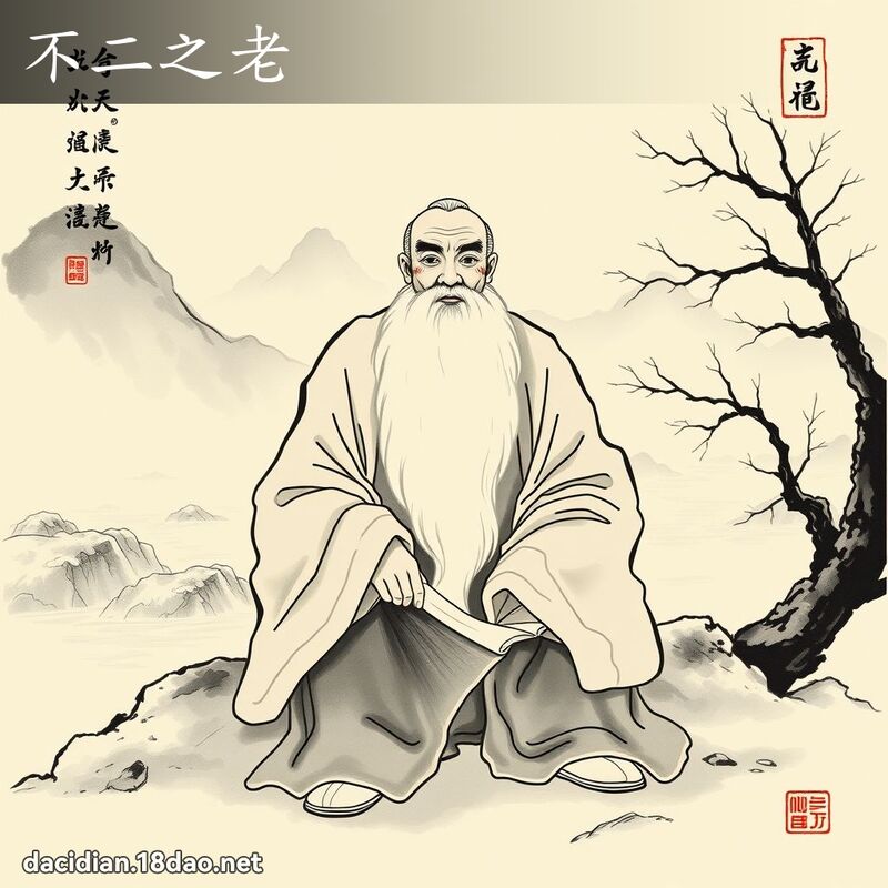 不二之老 配图