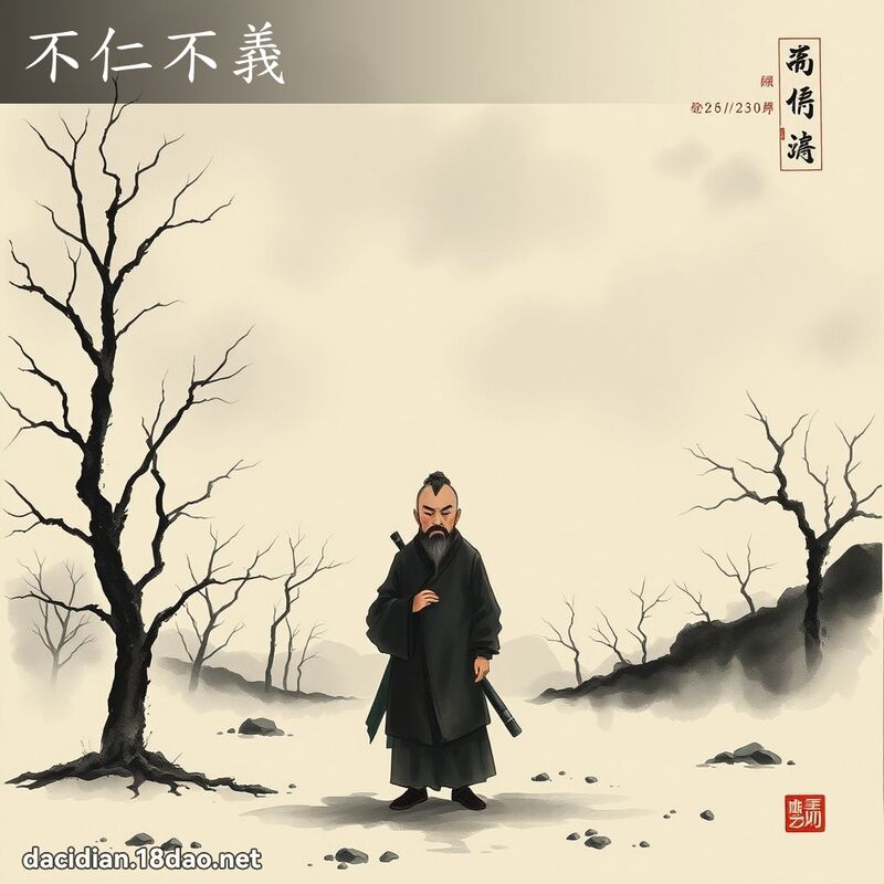 不仁不义 配图