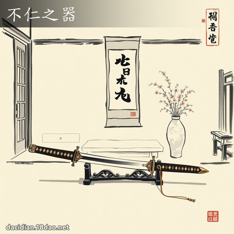 不仁之器 配图