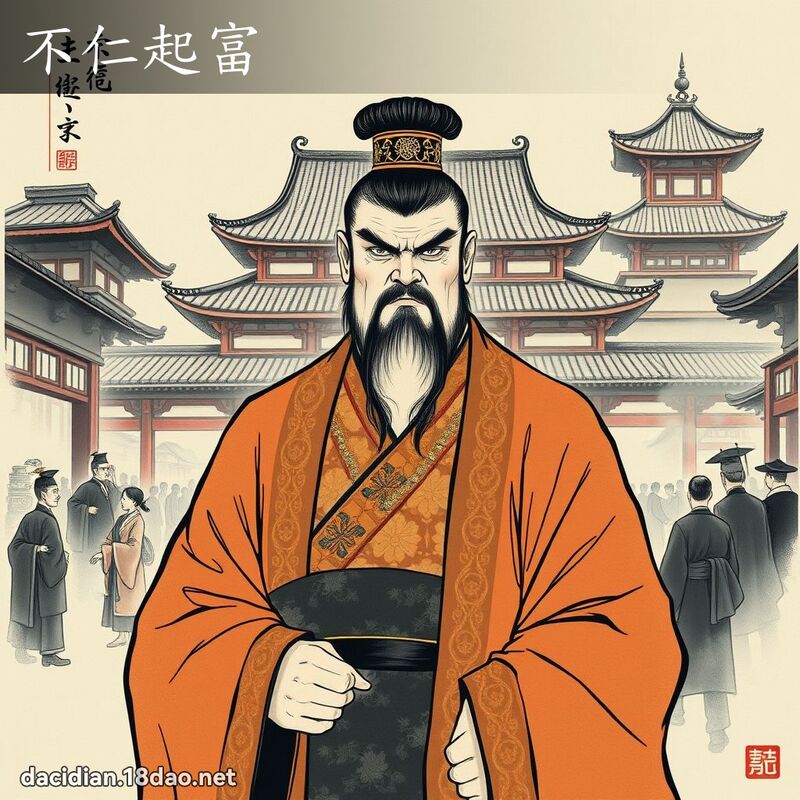 不仁起富 配图